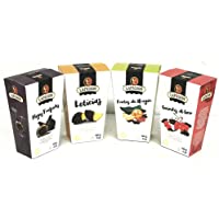 LaPasion Set Productos Gourmet para regalo - Frutas de Aragón | Guindas | Higos trufados | Gajos de naranja confitada…